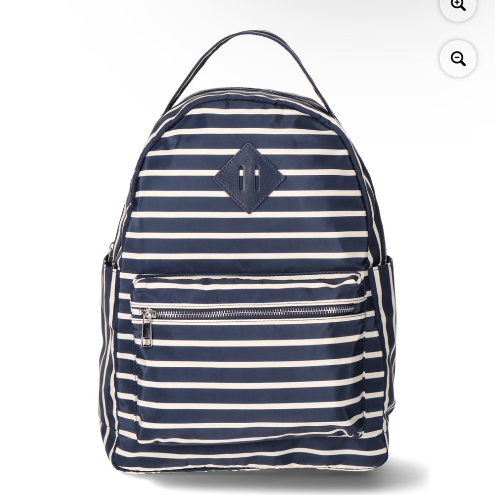 Women’s Striped Navy Backpack No Boundaries
